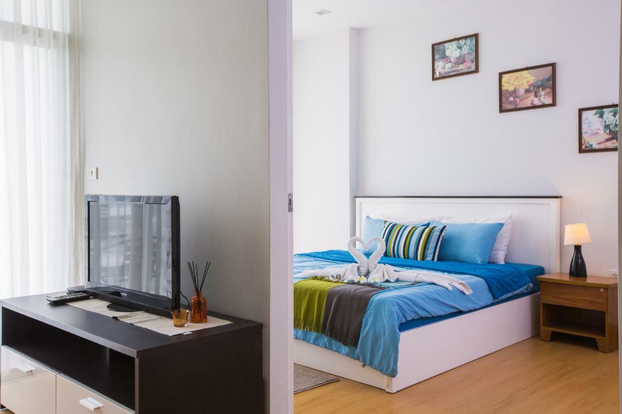 Chung cư 50 m² 1 phòng ngủ, 1 phòng tắm riêng ở Klong Muang Ngoại thất bức ảnh